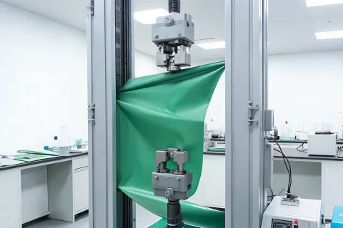 Solmax polymer tensile testing laboratory